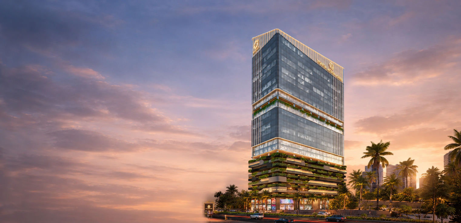 Millennium 155 commercial tower in Mahape MIDC Navi Mumbai