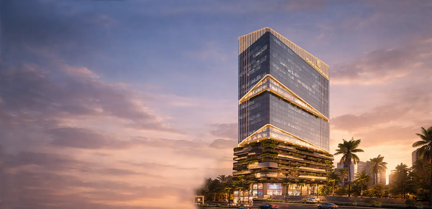 Millennium 155 commercial tower in Mahape MIDC Navi Mumbai